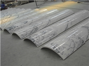Marble Arc Panel for Round Hollow Columns
