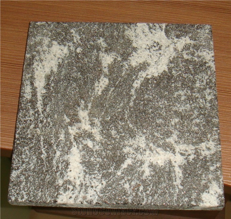 Nero Branco Granite Flamed Slabs&Tiles