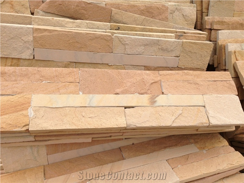 Sandstone Cultured Stone for Wall Cladding