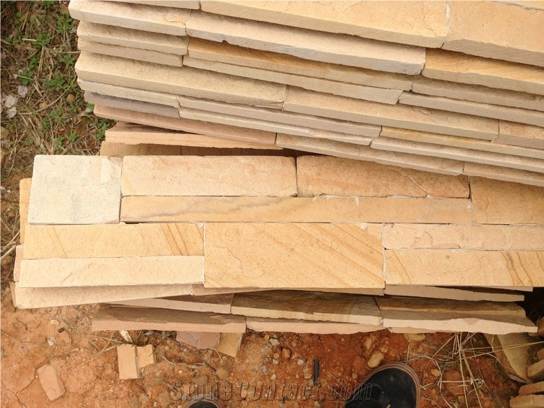 Sandstone Cultured Stone for Wall Cladding