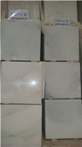 Fantastic Dark Grey Marble Slabs & Tiles, China Crystal White Marble Tiles