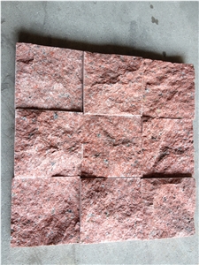 Fine Sichuan Red Granite Paving Stone