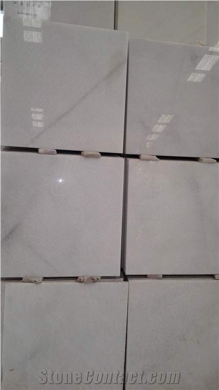 Luxury Calacatta White Marble Slabs & Tiles, China Crystal White Marble Slabs & Tiles
