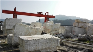 Natural White Marble Block, China White Marble