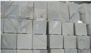 Nice Dark Grey Marble Slabs & Tiles, China Crystal White Marble Tiles