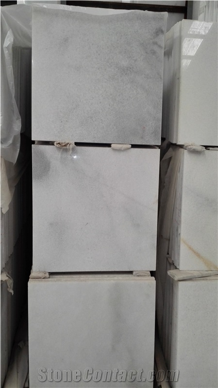 Nice Dark Grey Marble Slabs & Tiles, China Crystal White Marble Tiles