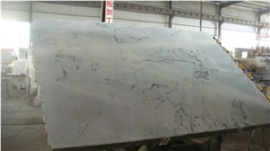 Nice Painting White Marble Slabs & Tiles, China White Marble