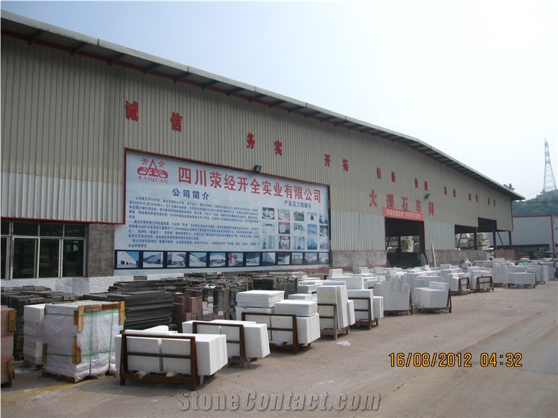 Pure White Marble Slabs, Sichuan White Marble Slabs & Tiles
