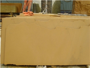Sichuan Golden Sandstone Slabs & Tiles, China Yellow Sandstone