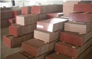 Sichuan Red Granite for Wall Covering.