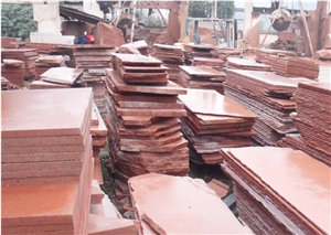 Sichuan Red Granite for Wall Covering.