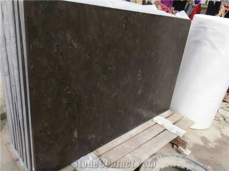 China Blue Limestone Slabs & Tiles