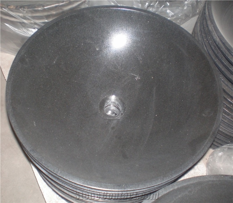 Absolute Black Granite Rectangle Sinks & Wash Bowls
