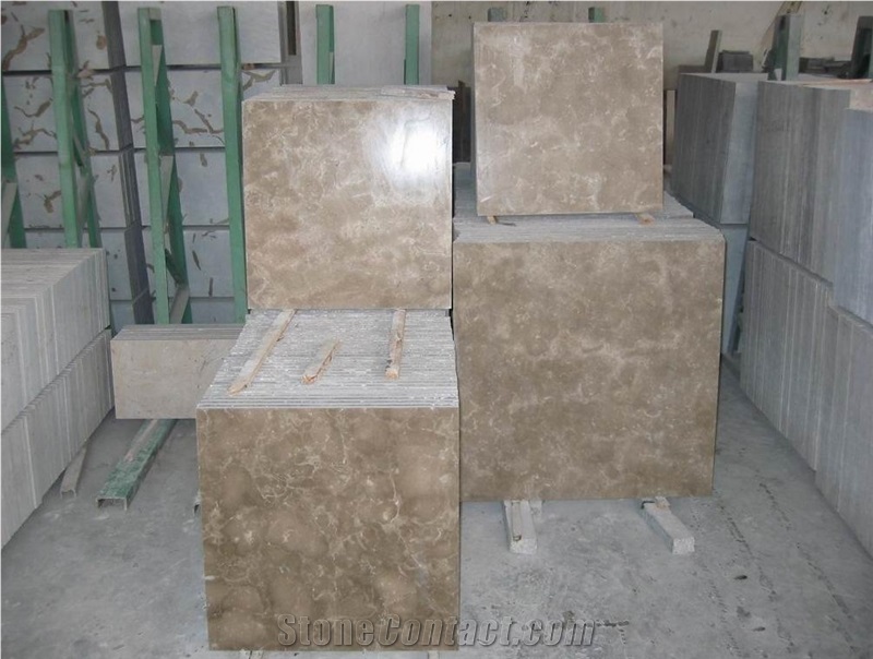 Bossy Grey Marble Polished Cut-To-Size Tiles, China Bosy Grey Marble Tiles for Wall & Floor
