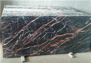 Brown Beauty Marble Polished Tile, China Cheap Marble