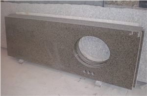 China Green Granite Polished Kitchen Worktops & Countertops