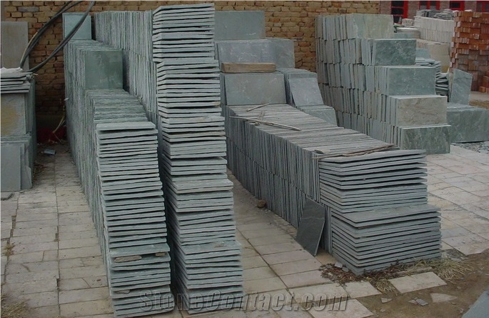China Green Slate Slab & Tile