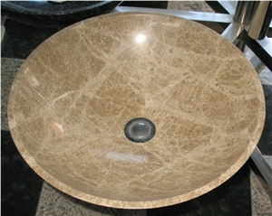 Emprador Light Marble Sinks & Basins