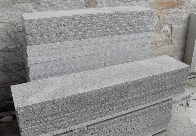 G623 Granite Polished Slab & Tile, China Light Grey Granite