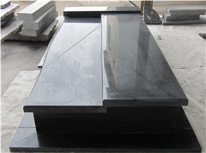G654 Dark Grey Granite Tombstones, G654 Granite Monument & Tombstone