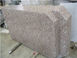 G687 Peach Red Granite Kitchen Countertops/Worktop, China Red Granite