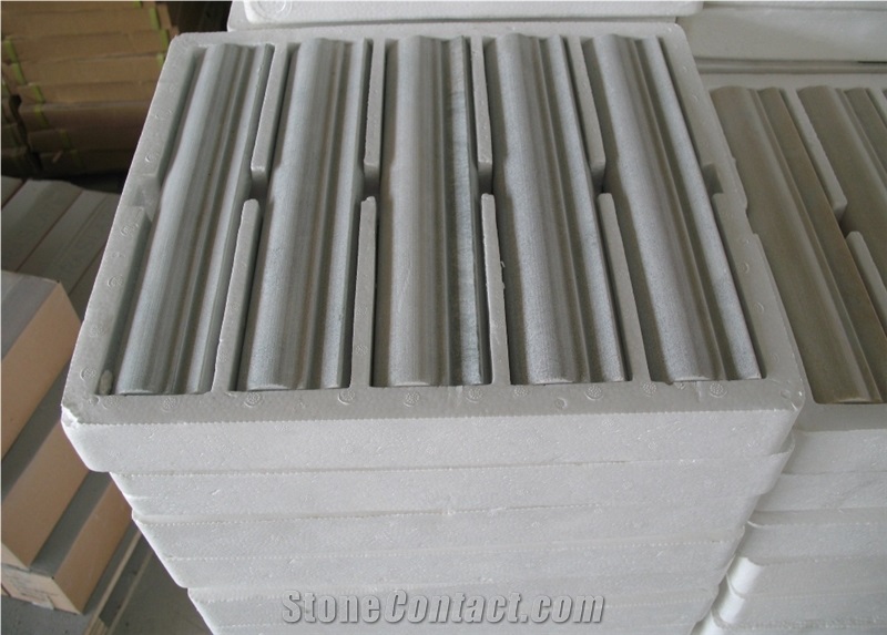Greece White Marble Molding & Border Liners