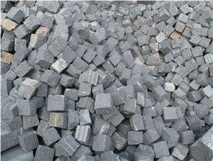 Padang G654 Granite Cubes, China Cheap Dark Grey Granite
