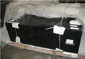 Shanxi Black Granite Kitchen Countertops/Worktop, China Black Granite
