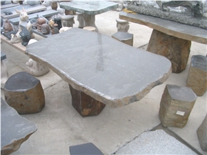 Vietnam Natural Basalt Stone for Table & Chair