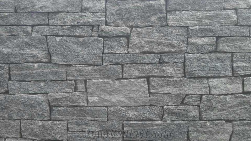 China G302 Landscaping Veins Granite Castle Stone,Shanshui Veins Granite Cultured Stone,Stacked Stone,Ledge Stone Wall Panel,Wall Cladding Stone