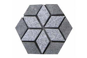 China Grey Granite G623 Pavers for Garden Stepping,Exterior Pattern