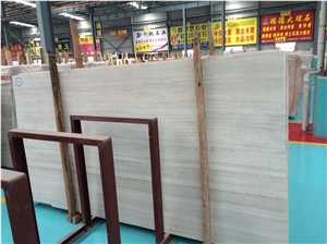 White Serpeggiante Natural Marble Slabs