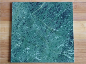 Big Flower Green Marble Tiles, China Green Marble
