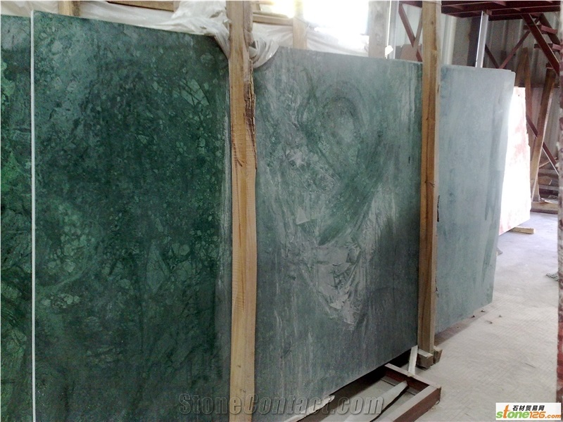 Verde Guatemala Indian Green Marble Slabs Tiles