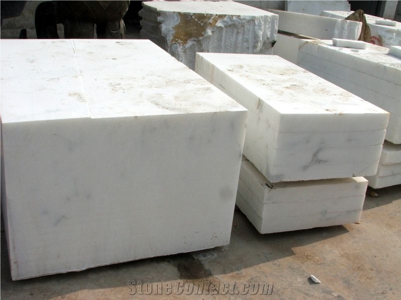 White Marble Jade, China White Marble Block