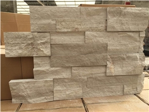 Timber White Cultured Stones Slabs & Tiles