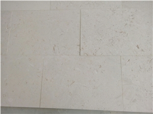 Shell Beige Limestone Pattern Tiles, Flooring Tiles