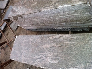 China Desert Gold Hebei Juparana Granite Slabs