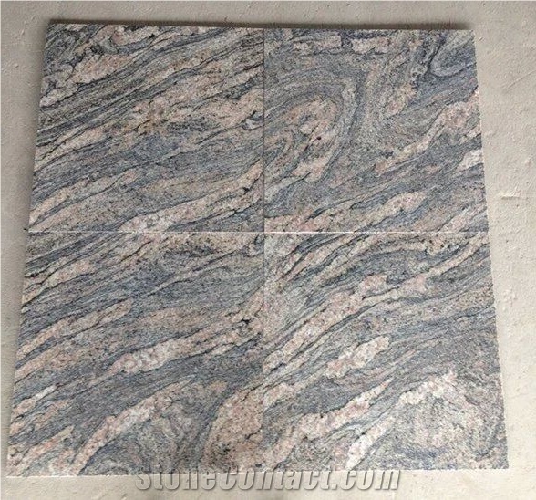 China Hebei Juparana Granite Slabs Tiles
