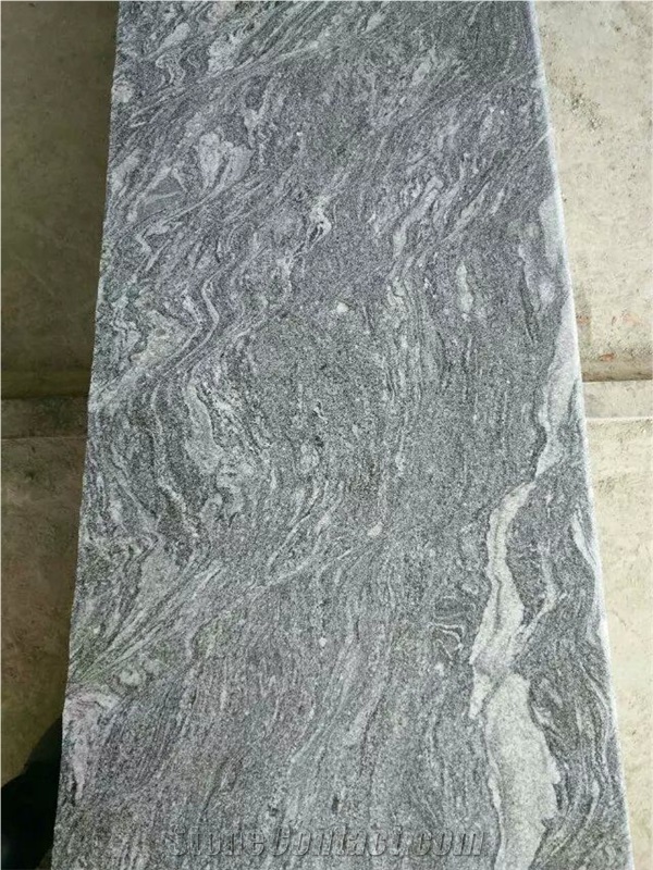 China Juparana Grey Granite Slabs Cheap Tiles