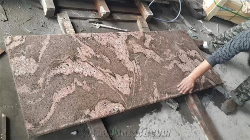 China New Clifornia Red Dragon Granite Polished Slab Cheap Prices