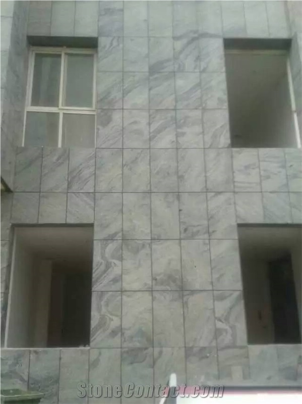 China Shandong Juparana Granite Wall Cladding