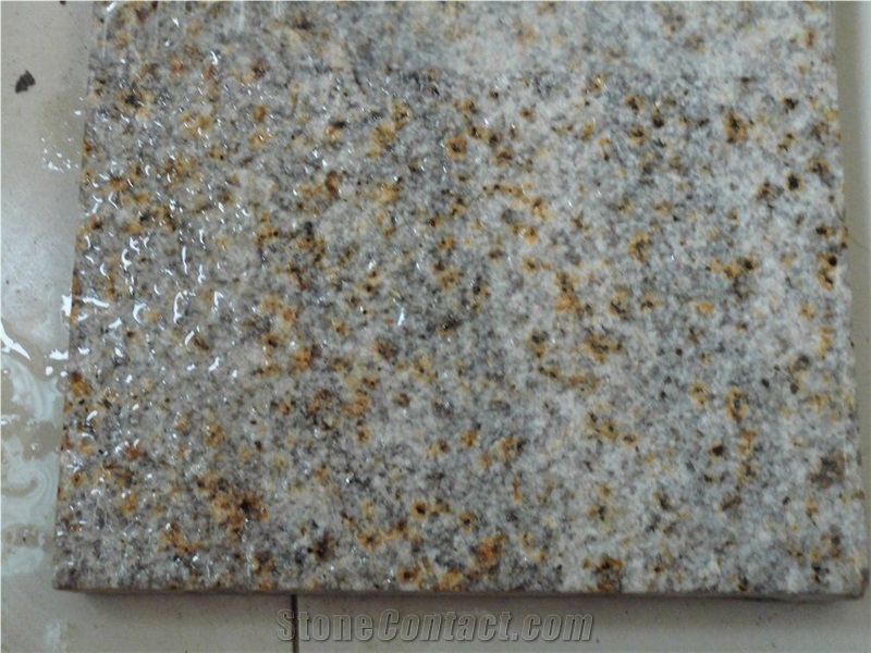 G350 Wenshang Yellow Granite Paving Slabs