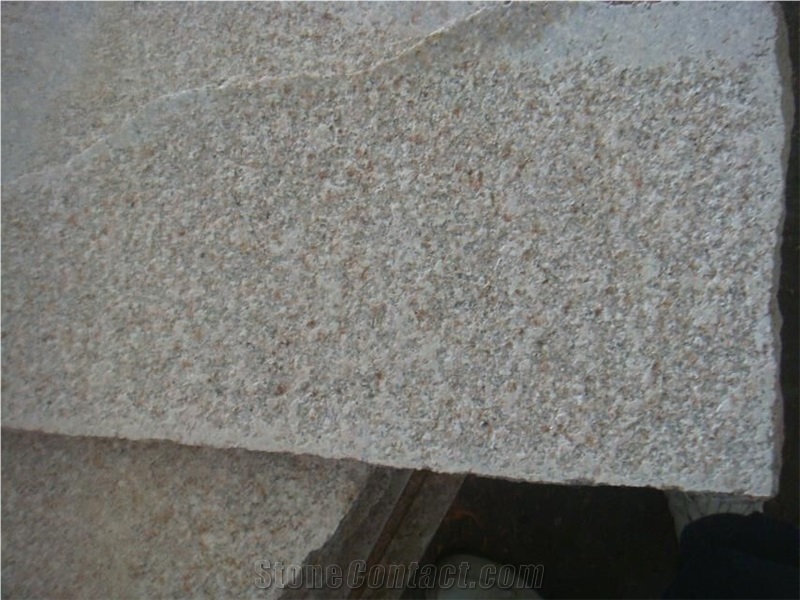 G350yellow Granite Flamed Rusty Slabs Tiles