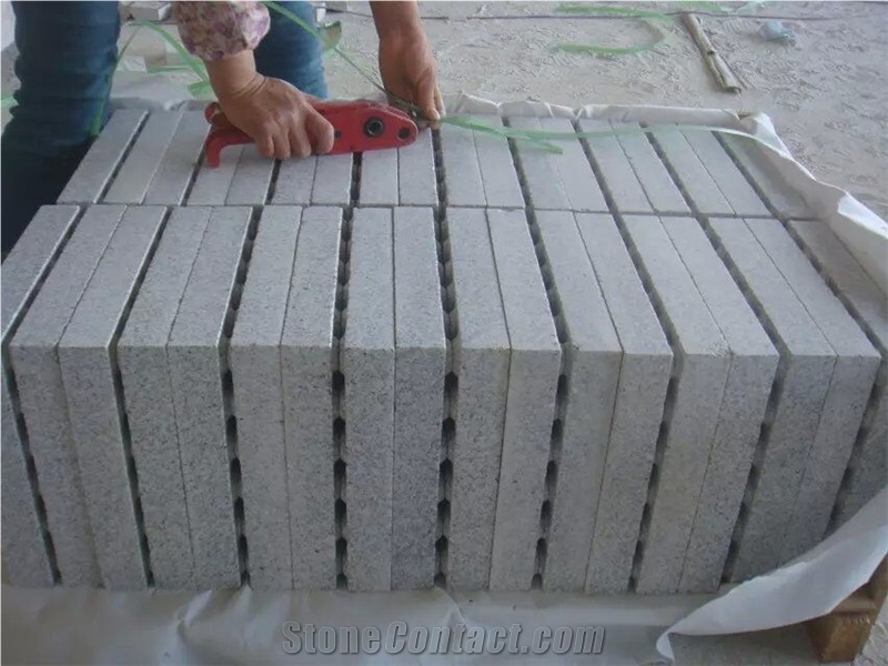 G603 Cheap Grey Granite Blind Stone Paver Panel