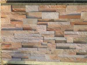Rusty Sandstone Pattern Wall Cladding Ledge Stone