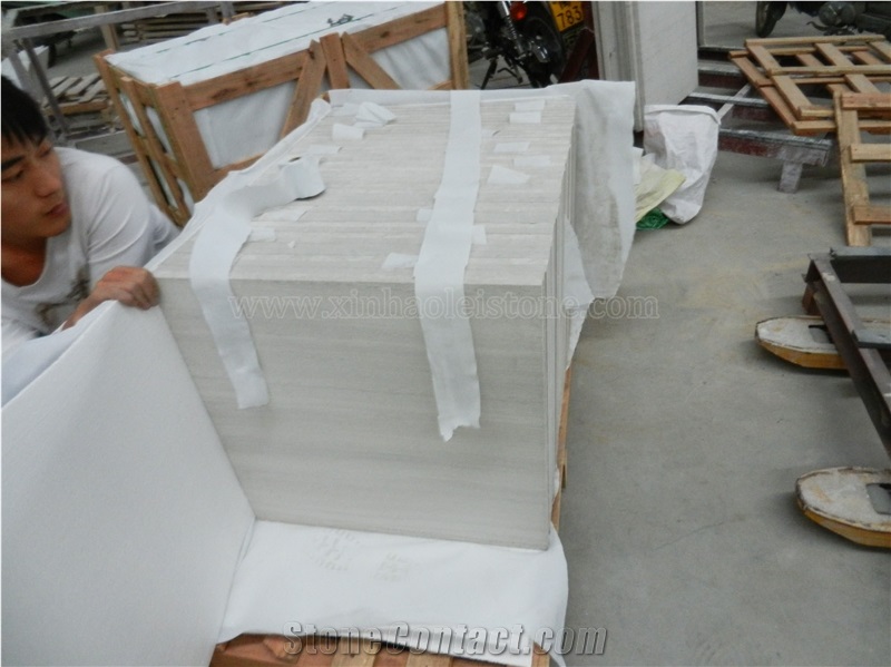 White Wood Vein Marble Tiles,China White Marbe,White Wooden Marble Slabs & Tiles
