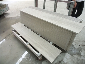 White Wood Vein Marble Tiles,China White Marbe,White Wooden Marble Slabs & Tiles