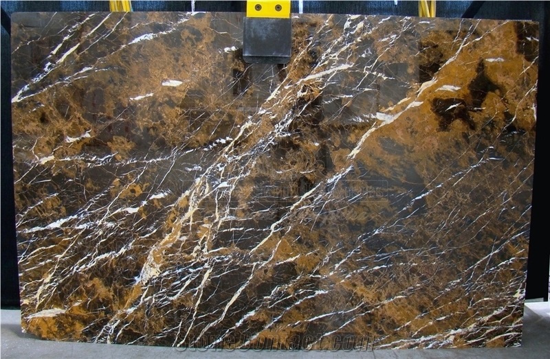 Black and Gold (Gold Vein) Marble Slabs 30x60 2 cm at Lower Rates