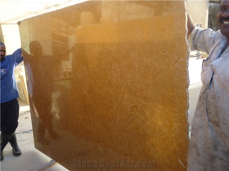 Indus Gold Double Polished Slabs, Indus Gold Marble Slabs & Tiles